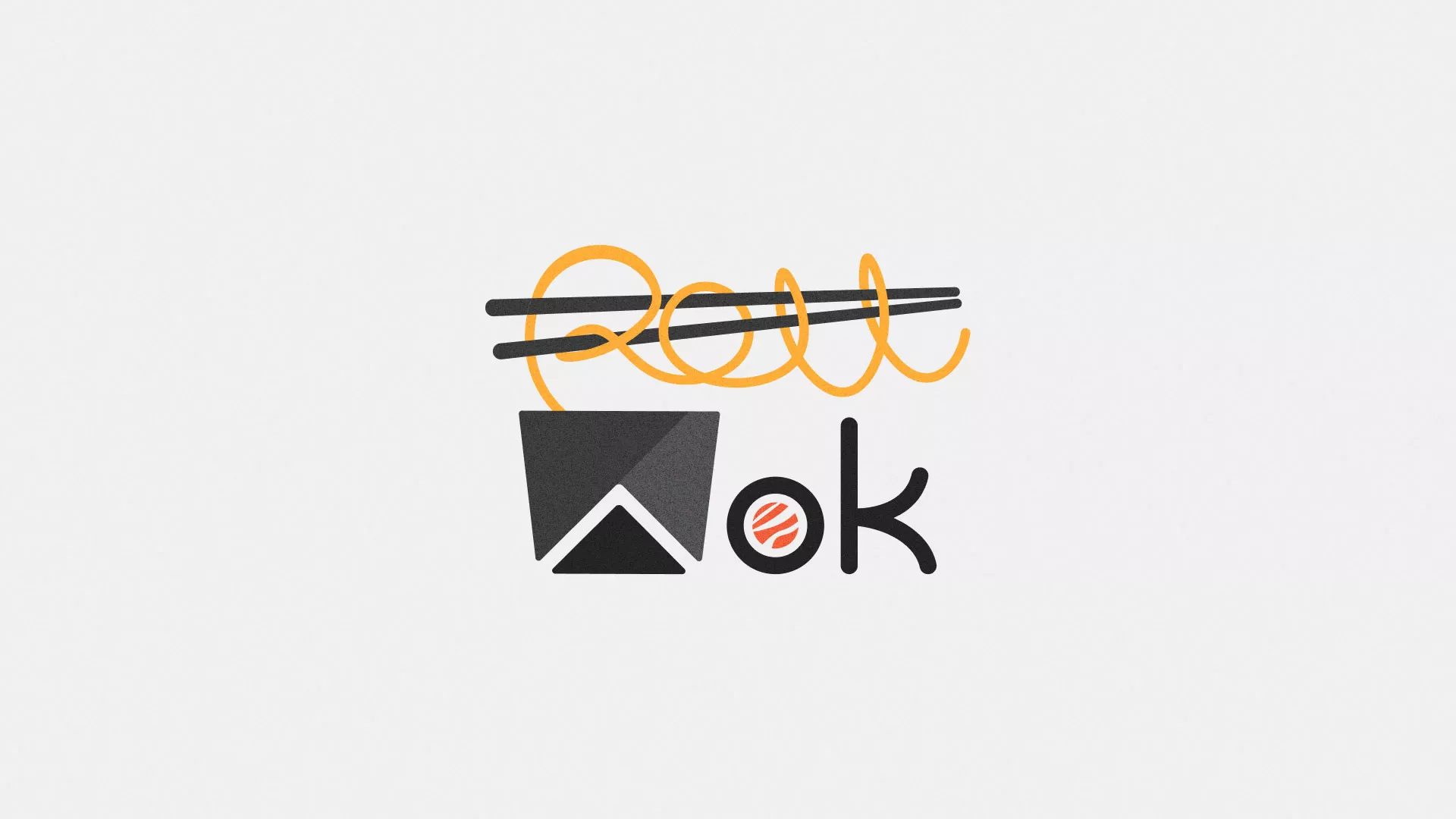 Разработка логотипа в Сосновоборске для суши-бара «Roll Wok Club» Разработка логотипа в Сосновоборске для суши-бара «Roll Wok Club»